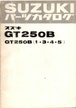 GT250B  1/3/4/5  パーツリスト
