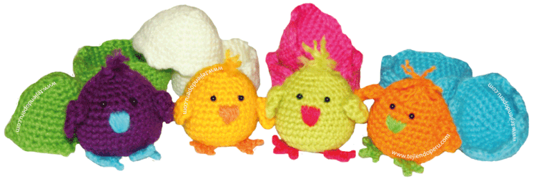 Tutorial: pollitos amigurumi paso a paso - amigurumi chickens