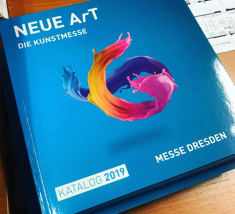 Messekatalog der Neuen Art Dresden 2019