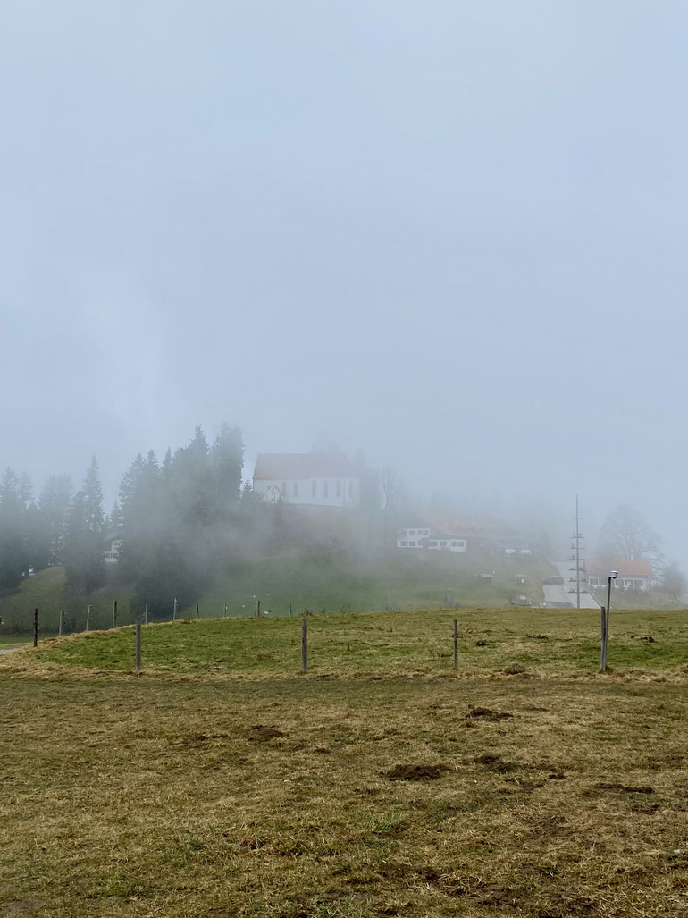 St Georg auf dem höchsten Punkt des Auerbergs