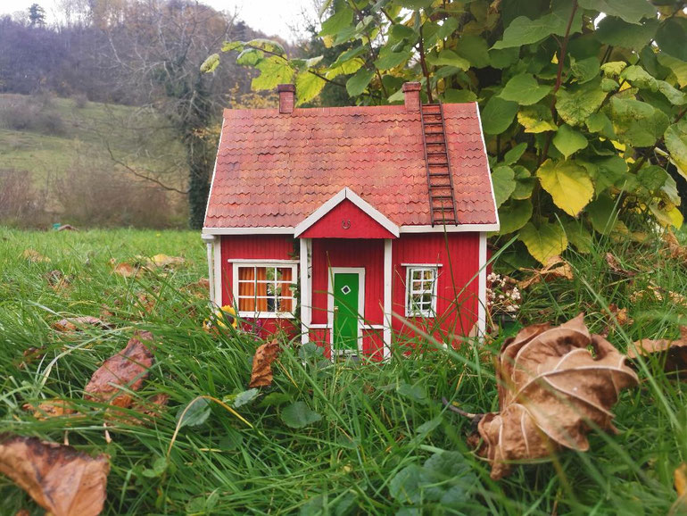 Pettersson und Findus Puppenhaus, maison de poupee