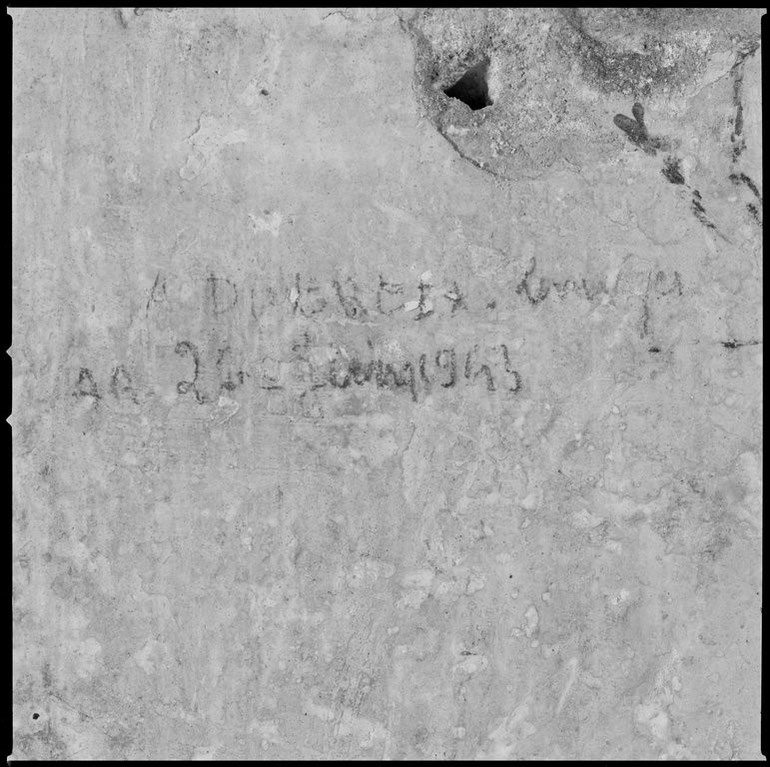 Graffiti Armand Dutreix juin 1943 Armée secrète (AS) Résistant