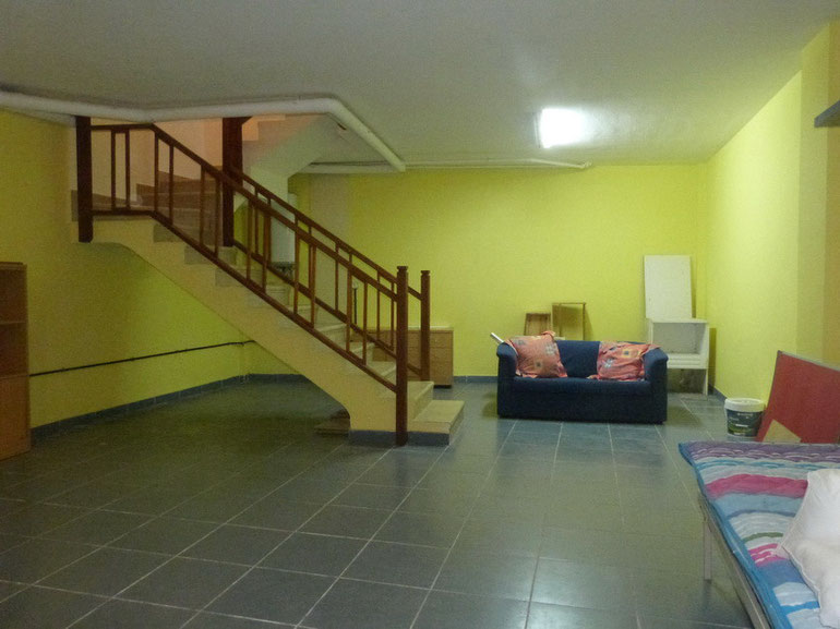 Blick durch die untere Etage