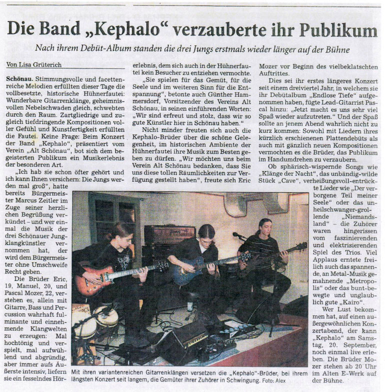 Kephalo, Instrumentalmusik, Gitarren, Brüder