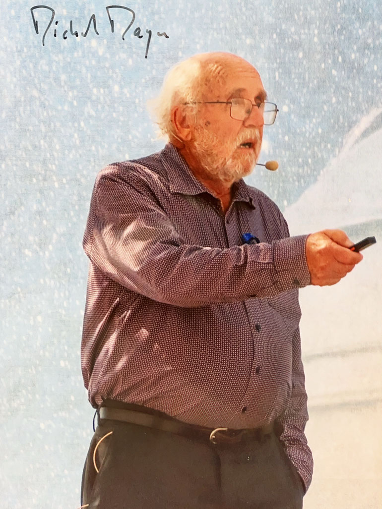 autograph Michel Mayor Autogramm