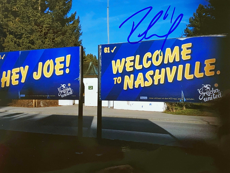 Autograph Rick Nash Autogramm
