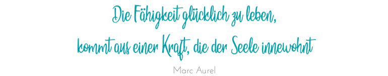 Die eigene Kraft - Coaching und Hypnosetherapie - Zitat Marc Aurel