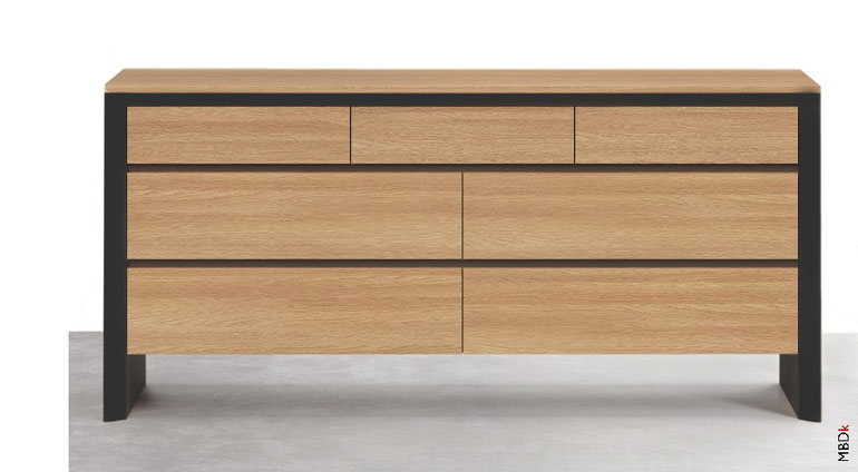L'Atelier Métal Bois Déko réalise sur mesure un vaste choix de modèles de commodes dans un large pannel de styles et de matières