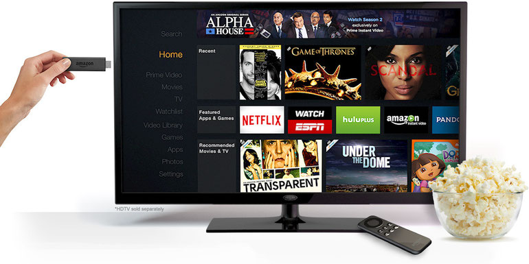 アマゾンファイアスティックTV