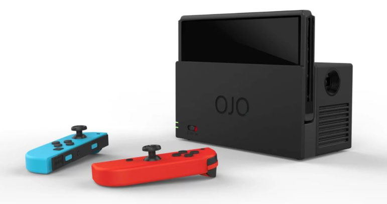 dock vidéoprojecteur OJO pour la nintendo switch