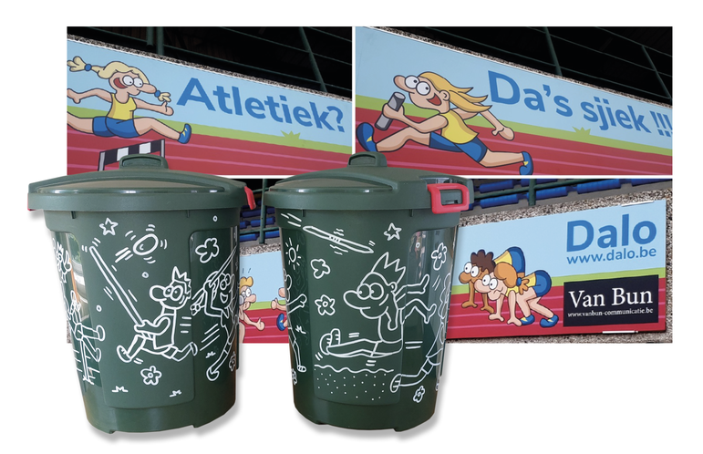Dirk Van Bun Illustraties & Vormgeving - Illustraties op flessen en andere voorwerpen
