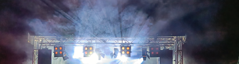 Lichttechnik für Bühne