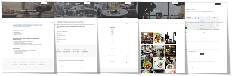 création site web pour restaurant