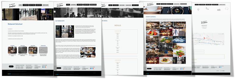 création site web pour restaurant