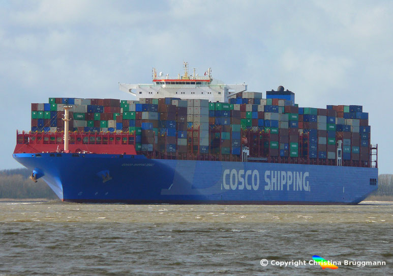 Containerschiff COSCO SHIPPING DENALI
