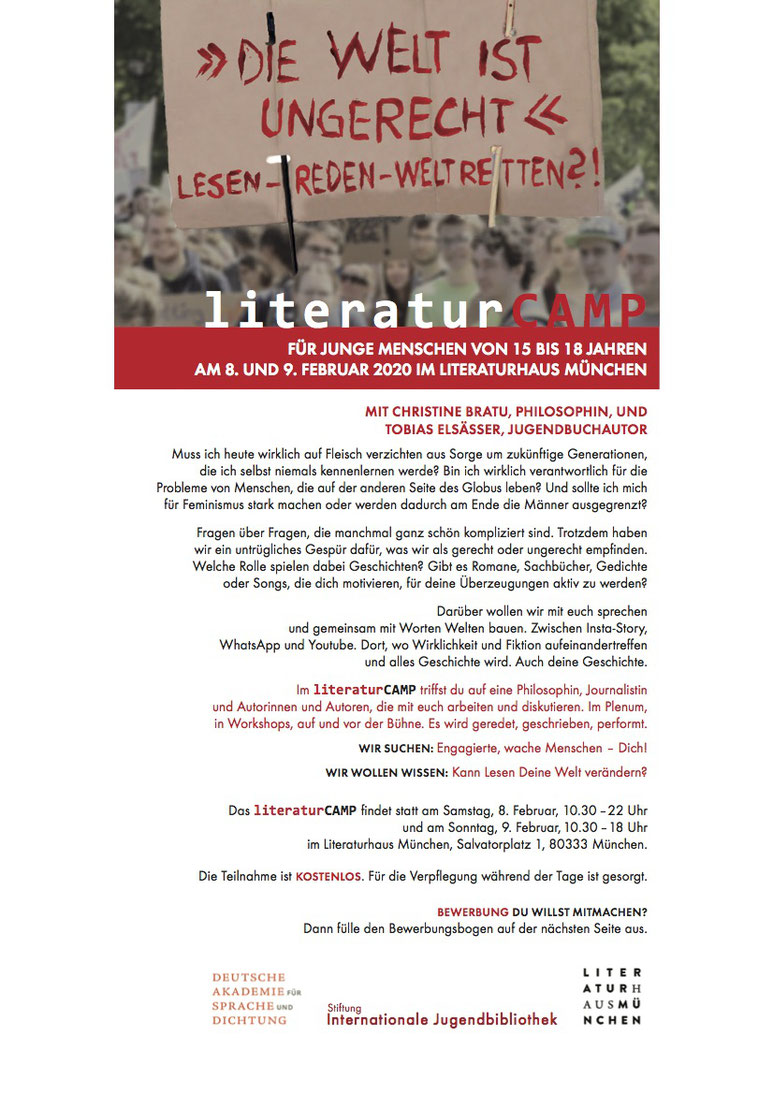 Das erste Literaturcamp in München war ein voller Erfolg. Details gibt es auf der Homepage literaturcamp.com 