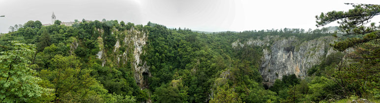 Die Reka Schlucht