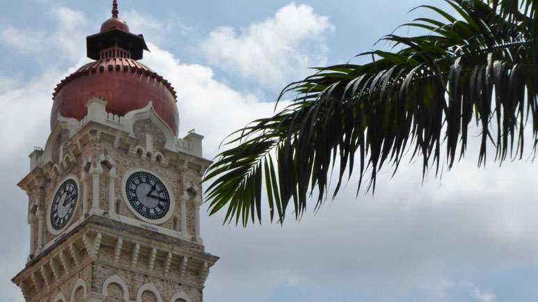 Bild: Tower in Kuala Lumpur der Hauptstadt Malaysias, ein Reliquie aus der Kolonialzeit.