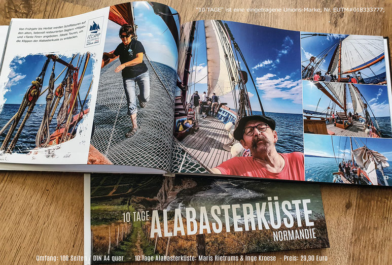 Bildband 112 Seiten DIN A4 quer - 10 Tage Alabasterküste: Maris Rietrums & Inge Kröese - Preis : 29,90 Euro