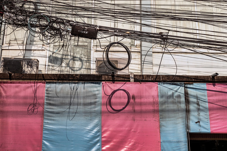 Warorot Market in the morning in Chiang Rai (Thailand) als Farb-Photographie