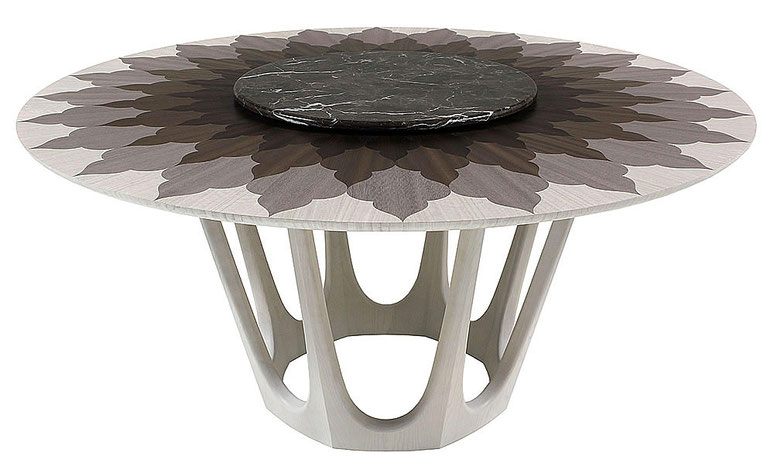 Luca Tornaghi Designer Subliminal Narcissus Luxury Dining Table