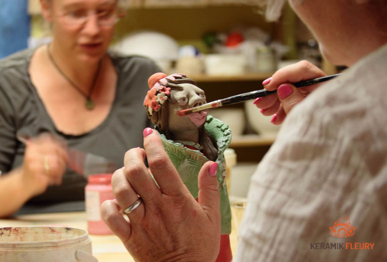 Keramik Fleury kreative Auszeit in der Töpferei