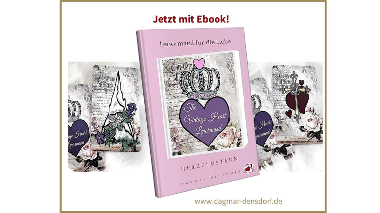 Lenormand Liebeslegung Karten mit E-Book