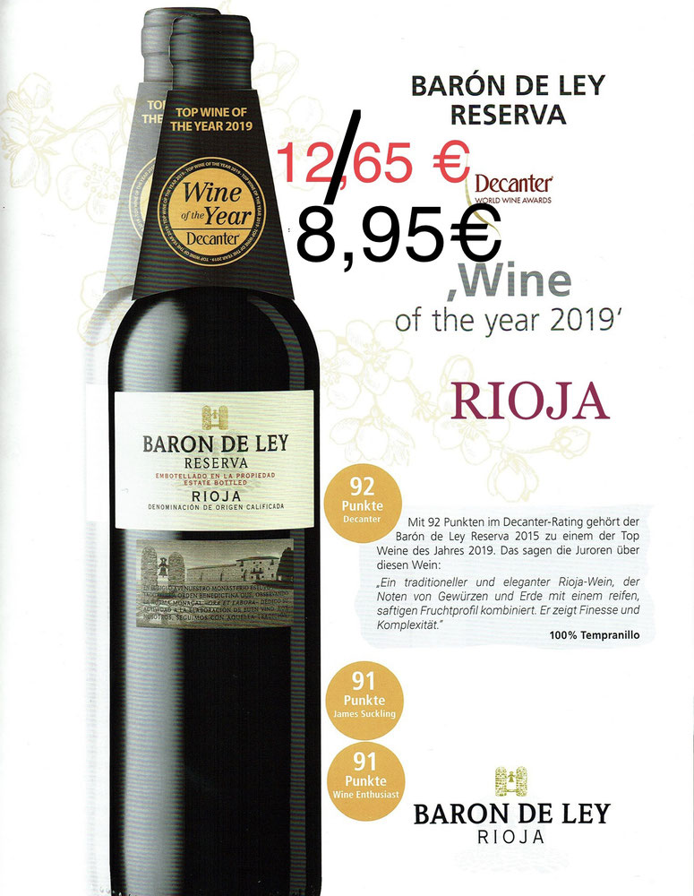 BARON DE LEY Reserva Rioja
