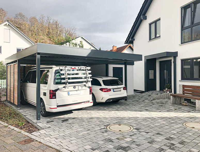 Carport Auswahl Carports Holz Stahl Alu