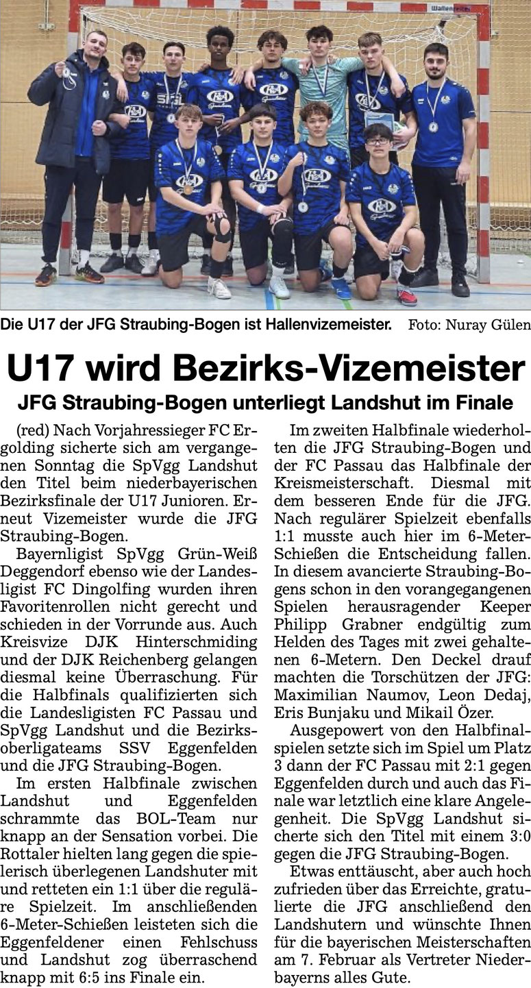 Straubinger Tagblatt vom 21. Januar 2026