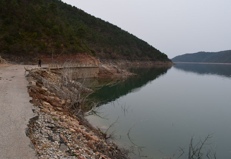 Pantà de Rialb and the lost villages.