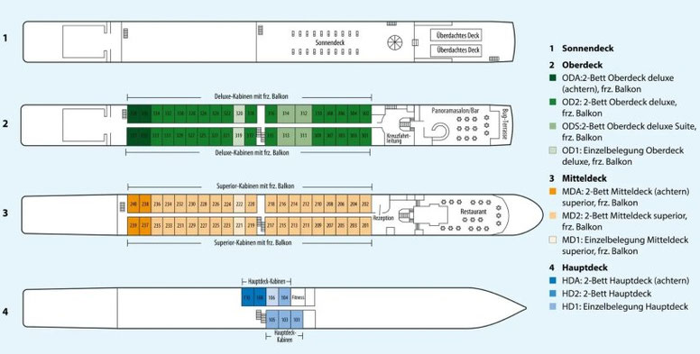 MS VistaDiamond Deckplan