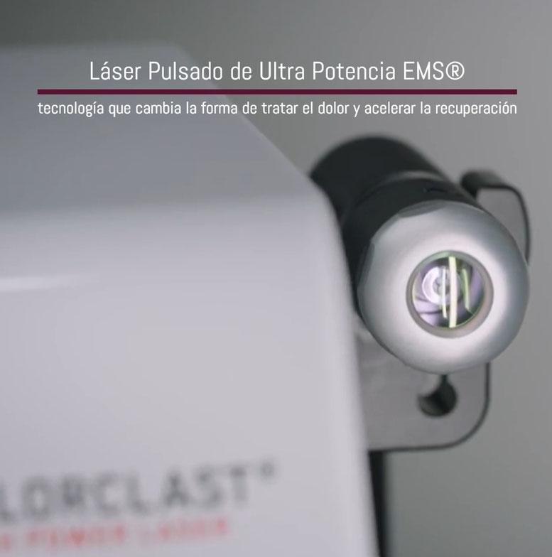 Fisioterapia con ecografo