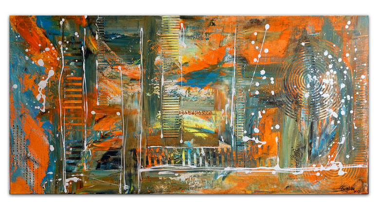 Acrylbild Abstrakt Struktur Ebay Kleinanzeigen
