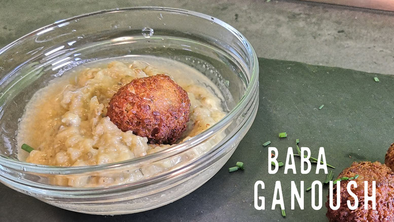 Baba ganoush | Puré de berenjenas