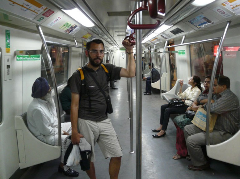 Mais dans le métro c'est plutot calme