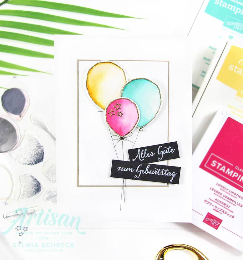 karte-stampin up-partyballons