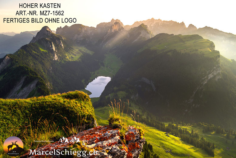 Hoher Kasten, Sonnenuntergang