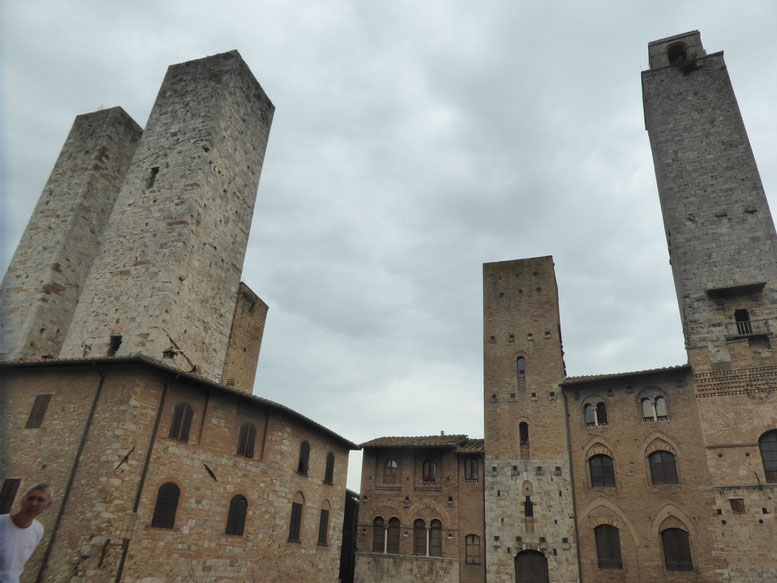 San Gimignano, die Stadt mit den 17 Geschwistertürmen in der Toskana
