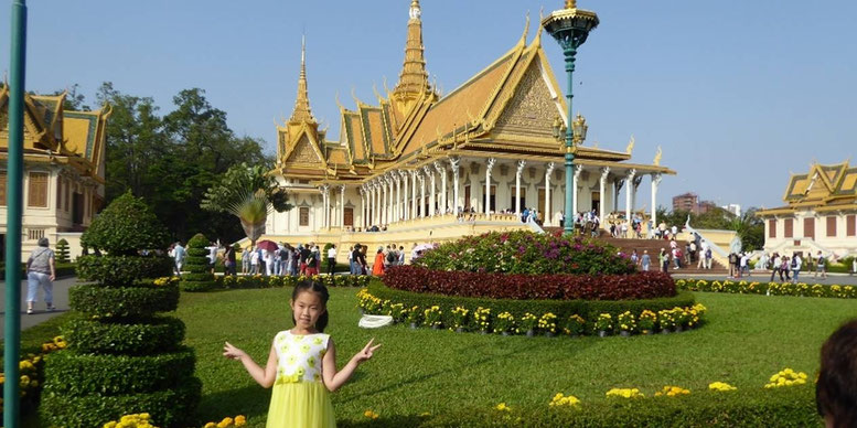 Bild: Königspalast in Phnom Pen
