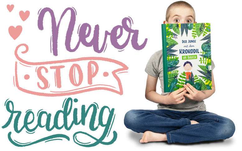 Never stop reading