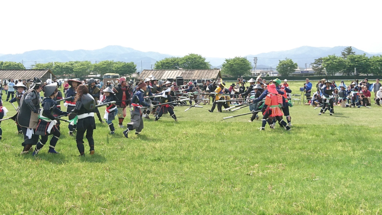 合戦だー!