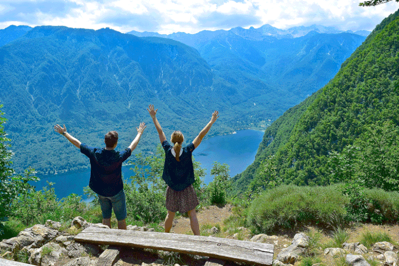 Best Views over Lake Bohinj, Slovenia