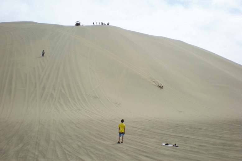 10冒险活动在世界各地——Sandboarding在秘鲁