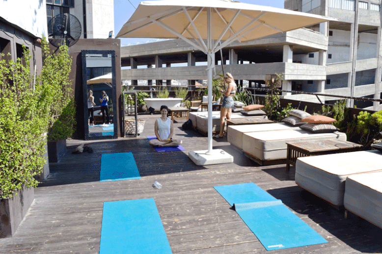 Tel Aviv Itinerary - 4 Days - Yoga at the Hotel Terrace