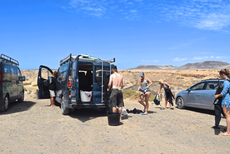 Surf Camp Fuerteventura - Surfing in El Cotillo