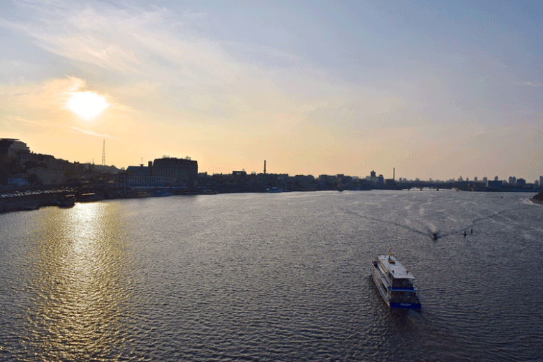 Things I've Done in Kiev - Viewpoint from the Bridge