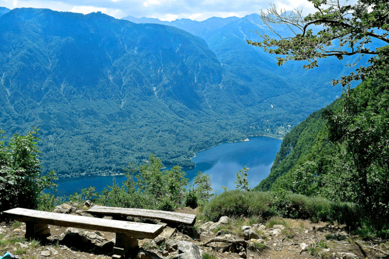 Best Views over Lake Bohinj, Slovenia