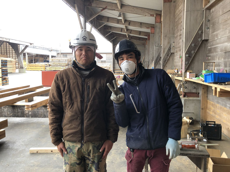 一緒に働く仲間たち
