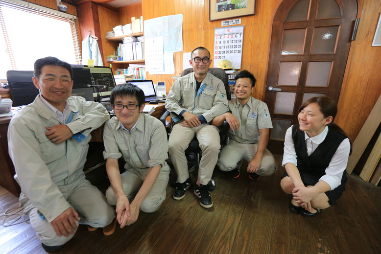 工務チームのみなさんと